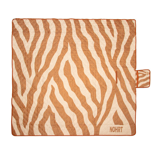 Wild pattern picnic blanket by NOHRT – bold, expressive design for nature lovers